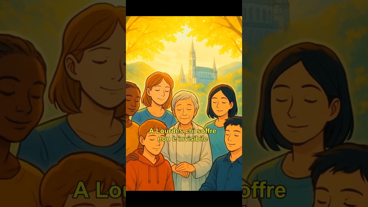 Madonna di Lourdes e Bernadette